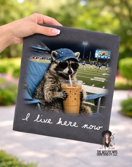 I LIVE HERE NOW - RACCOON FOOTBALL