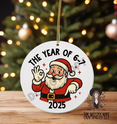 THE YEAR OF 6-7 ORNAMENT
