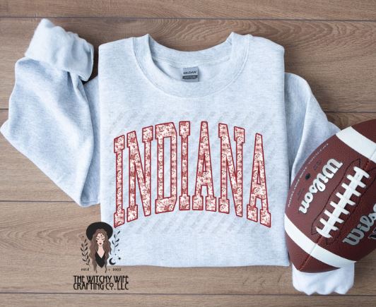 INDIANA RED FLORAL