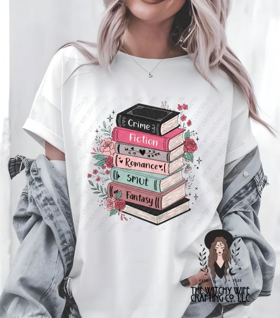 STACKED BOOKS