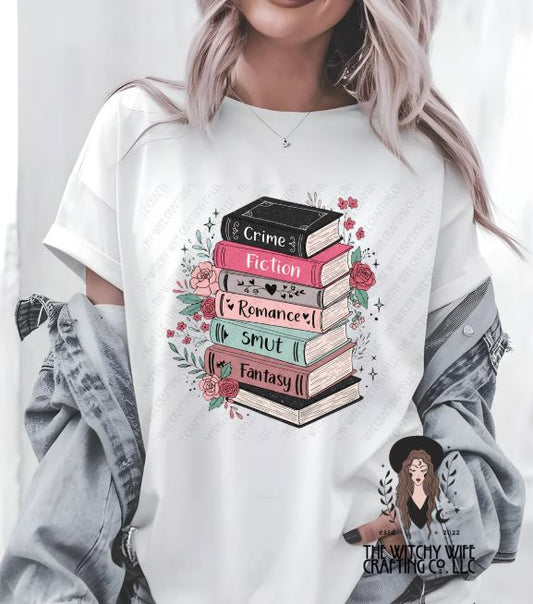 STACKED BOOKS