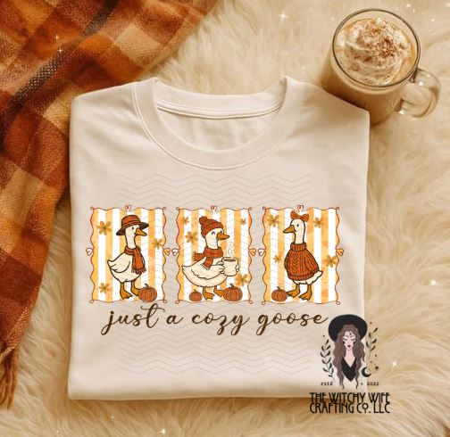JUST A COZY GOOSE