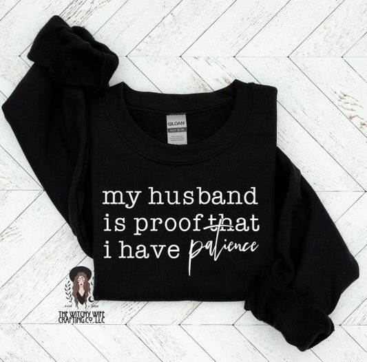 MY HUSBAND IS PROOF