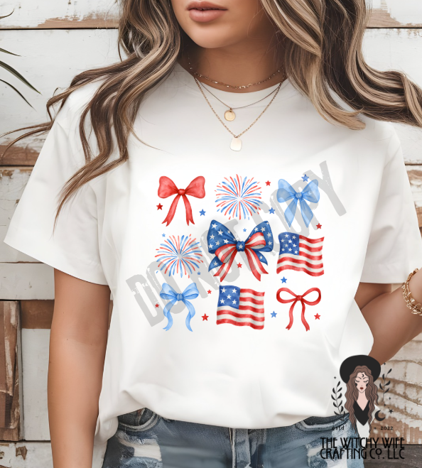 BOWS FIREWORKS FLAG