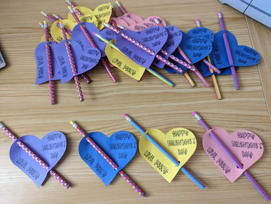 Valentine's Class Pencil Cards