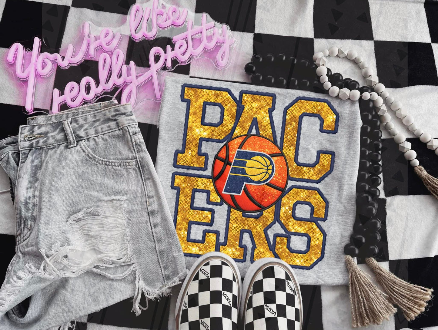 PACER.S FAUX GLITTER