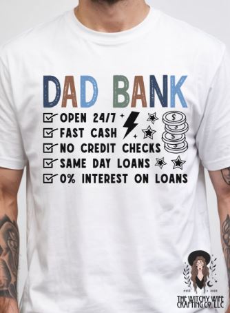DAD BANK CHECK LIST