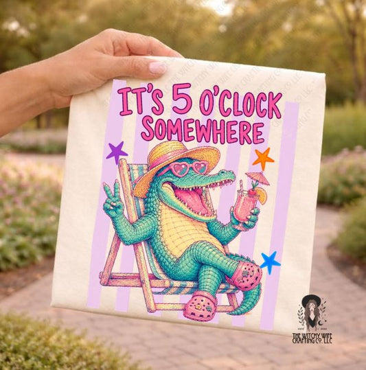 IT'S 5 O'CLOCK SOMEWHERE GATOR