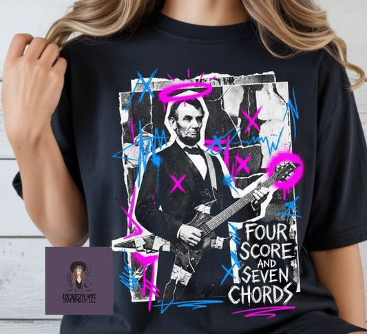 FOUR SCORE & SEVEN CHORDS