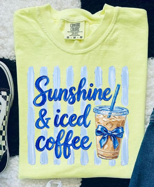 SUNSHINE AND ICED COFFEE