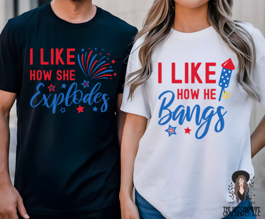 MATCHING COUPLES 4TH OF JULY