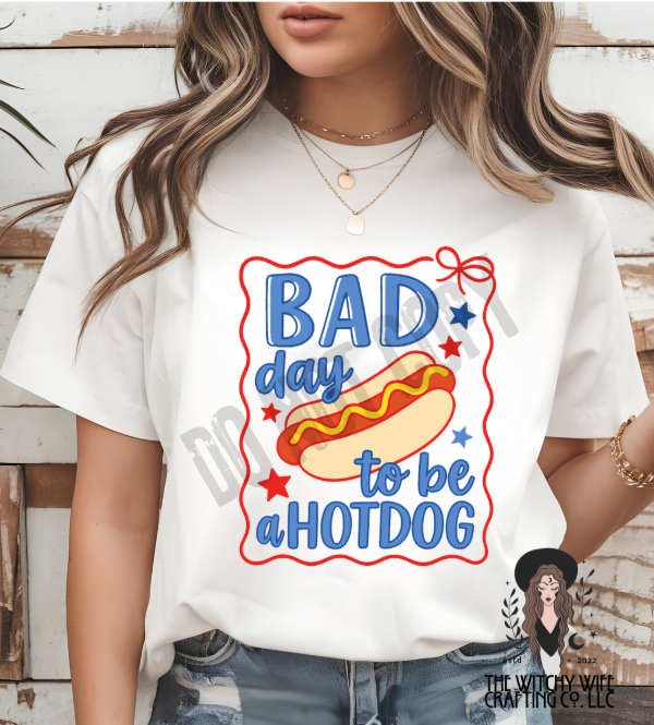 BAD DAY TO BE A HOTDOG