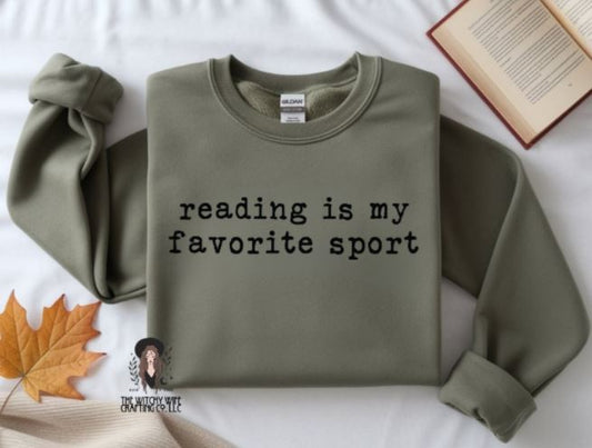 READING IS MY FAVORITE SPORT