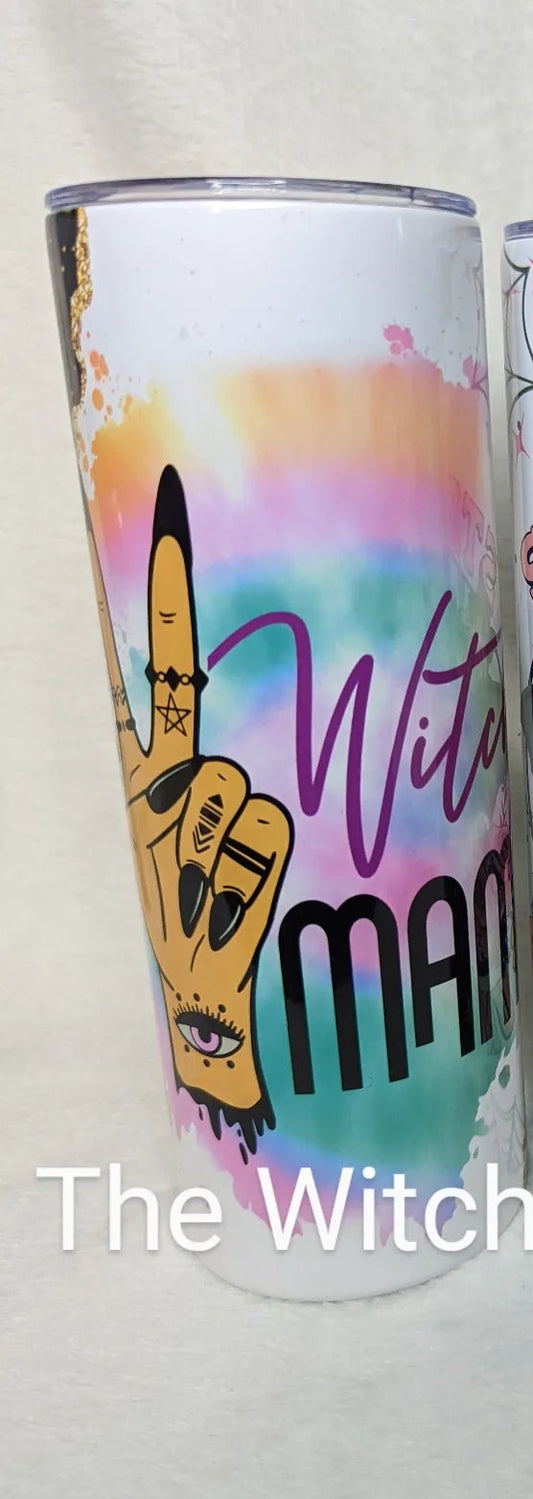 20oz TUMBLER - WITCHY MAMA