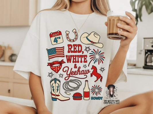 RED WHITE & YEEHAW
