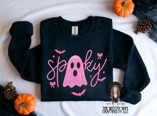 SPOOKY PINK GHOST