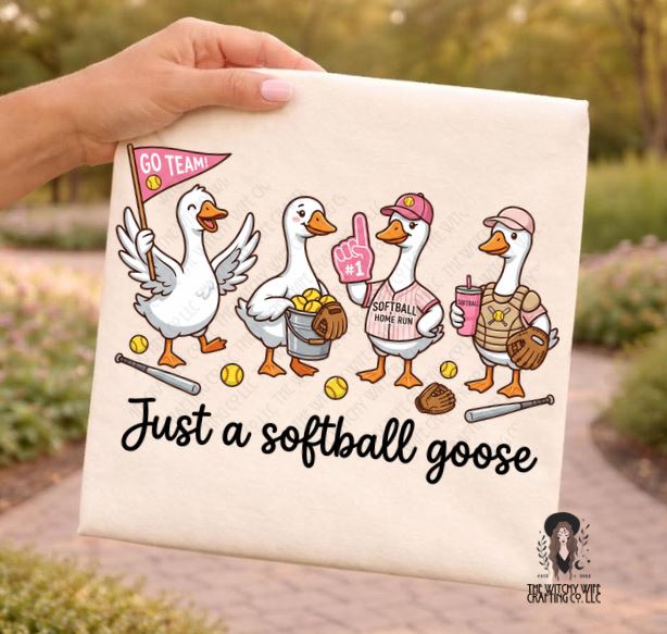 JUST A SOFTBALL GOOSE
