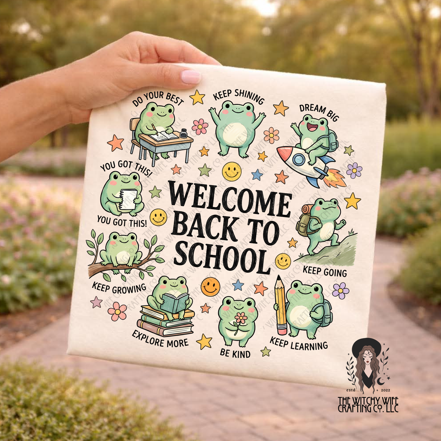 BACK TO SCHOOL FROGS