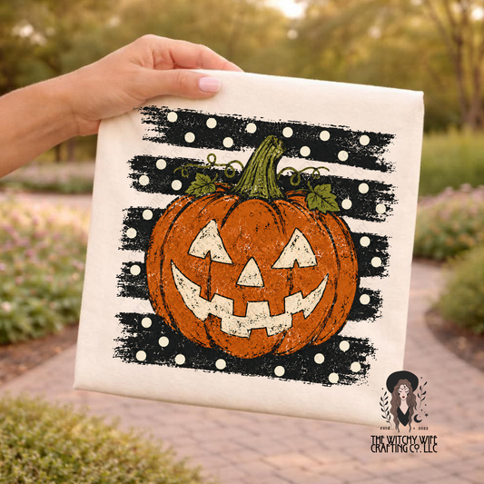 PUMPKIN POLKA DOTS