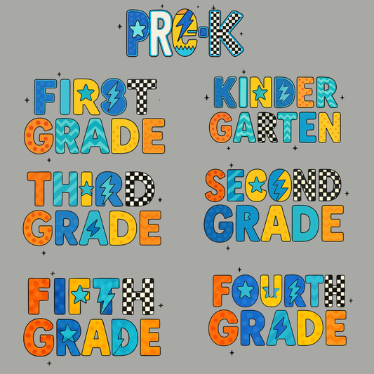 BACK TO SCHOOL BOY - PREK-5