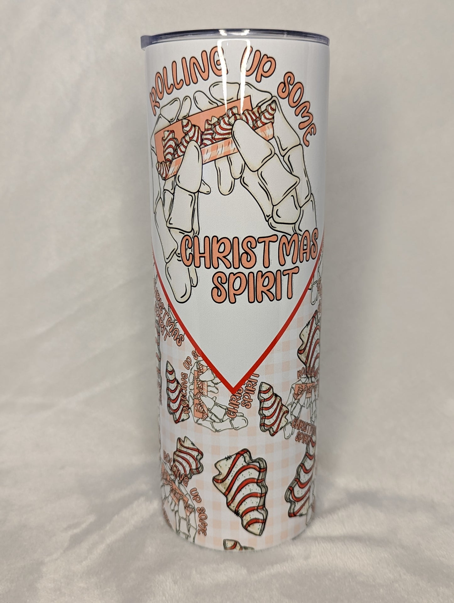 20oz TUMBLER ROLLING UP CHRISTMAS- CLEARANCE