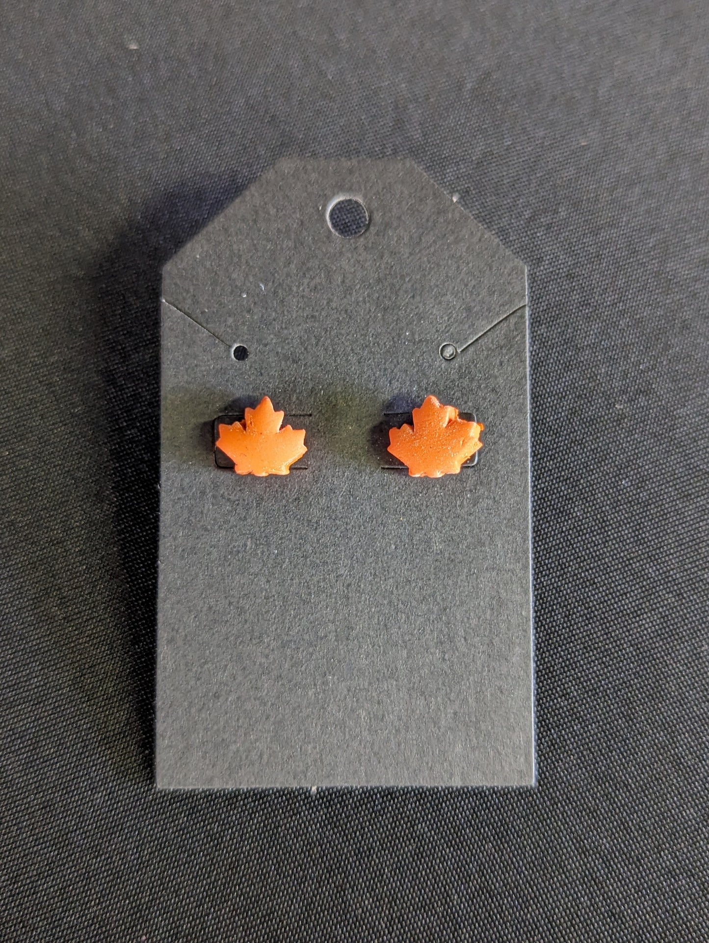 Handmade clay earring - studs