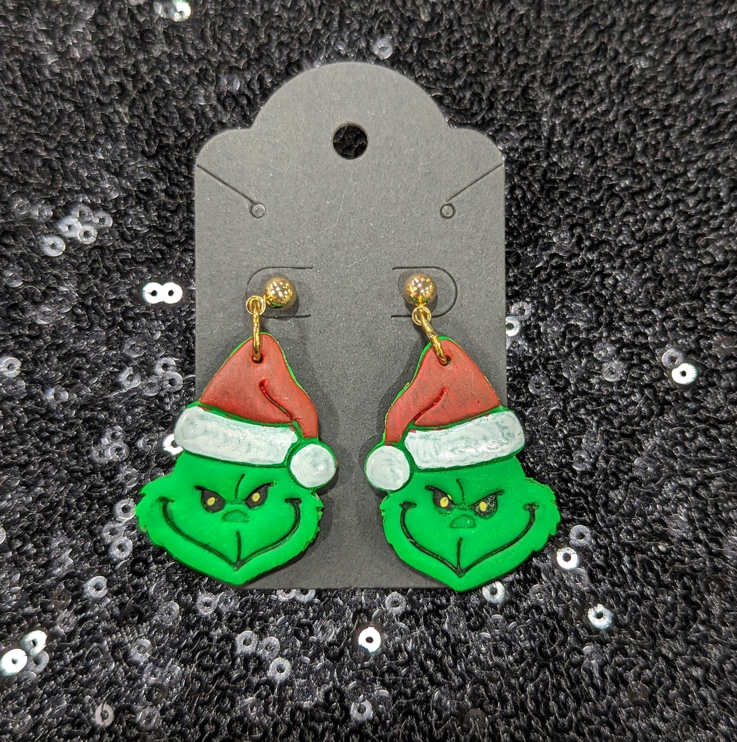 Handmade clay earrings - Dangles