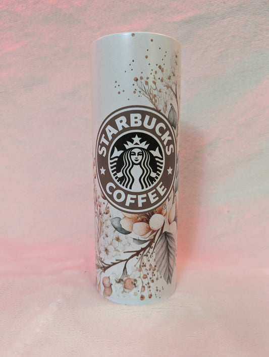 20oz TUMBLER - SB COFFEE FLORAL