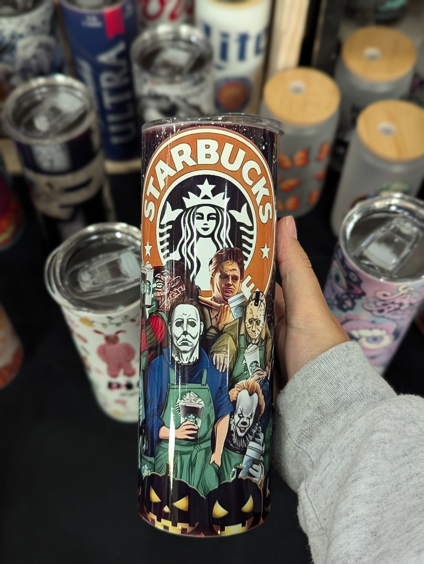 20oz TUMBLER - SB HALLOWEEN GUYS
