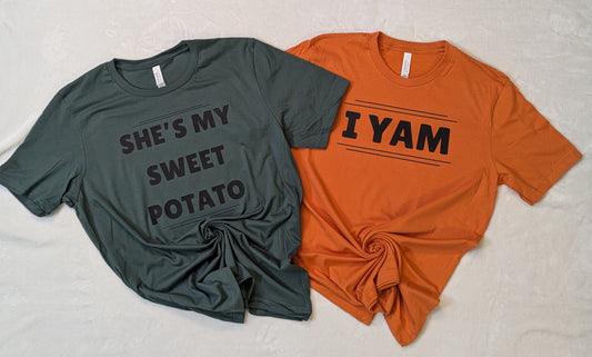 MATCHING COUPLE - SWEET POTATO/ YAM