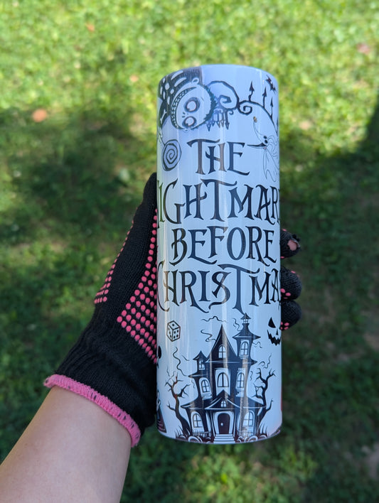 20oz TUMBLER - NIGHTMARE XMAS