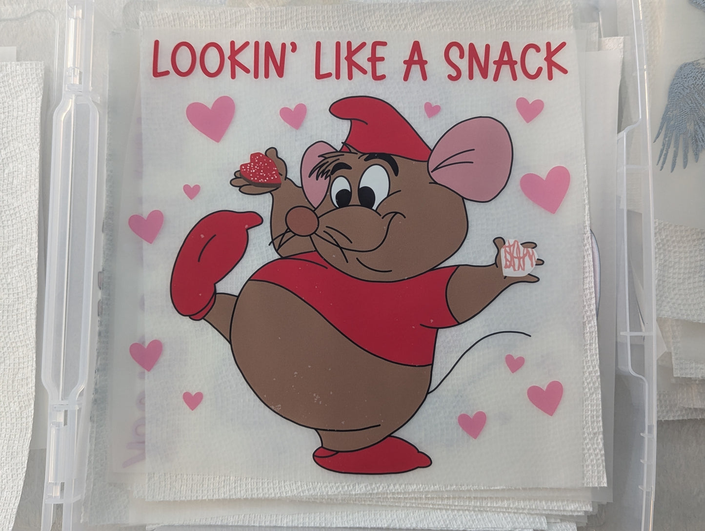 DTF -LOOKIN' LIKE A SNACK VALENTINE GUS