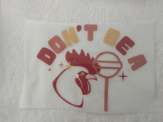 DTF -DON'T BE A SUCKER