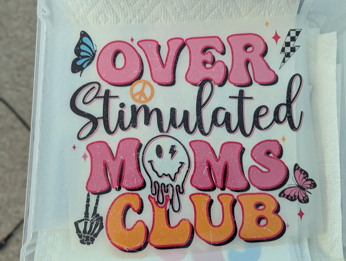 DTF - OVER STIM PINK