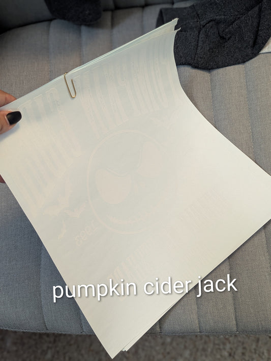SCREENPRINT - PUMPKIN CIDER JACK