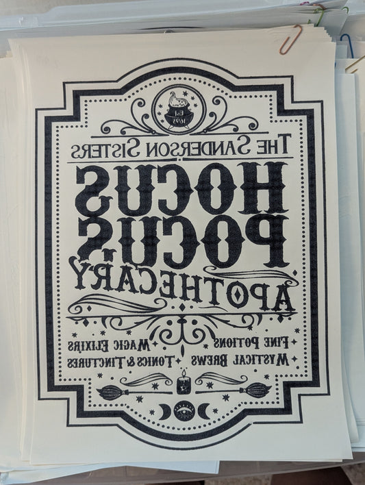 SCREENPRINT - HP APOTHECARY
