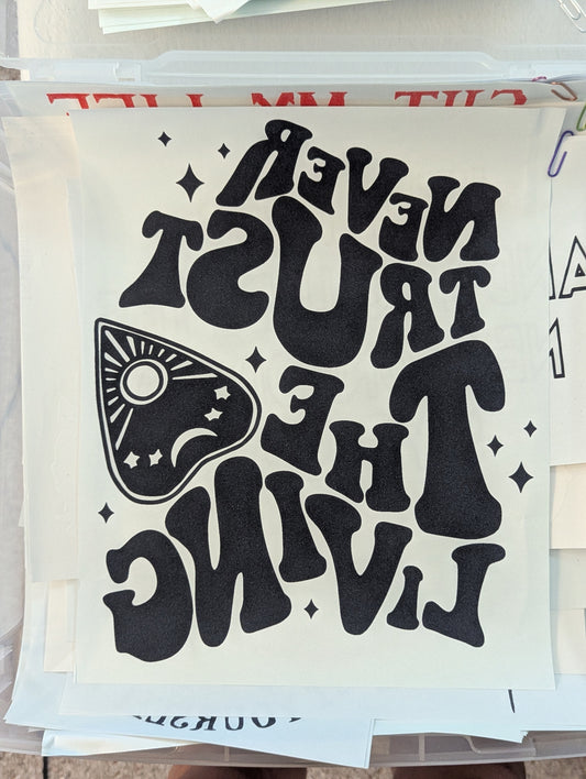 SCREENPRINT - NEVER TRUST