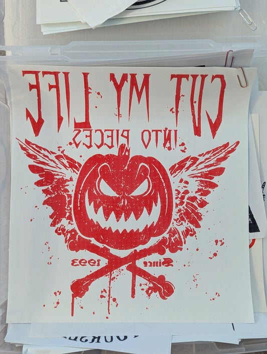 SCREENPRINT - CUT MY LIFE