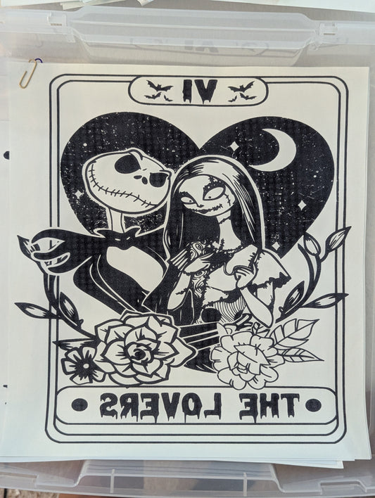 SCREENPRINT -  THE LOVERS