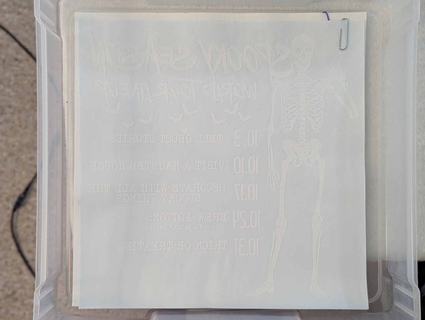 SCREENPRINT - SPOOKY SZN WORLD TIMES