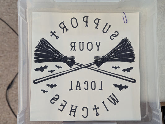 SCREENPRINT - SUPPORT LOCAL WITCHES