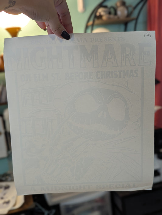 SCREENPRINT - NIGHTMARE ELM ST. JACK