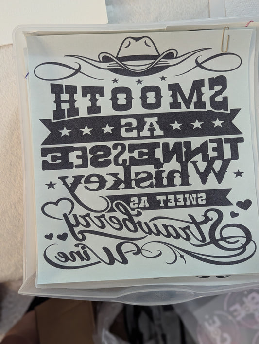 SCREENPRINT - TENNESSEE WHISKEY