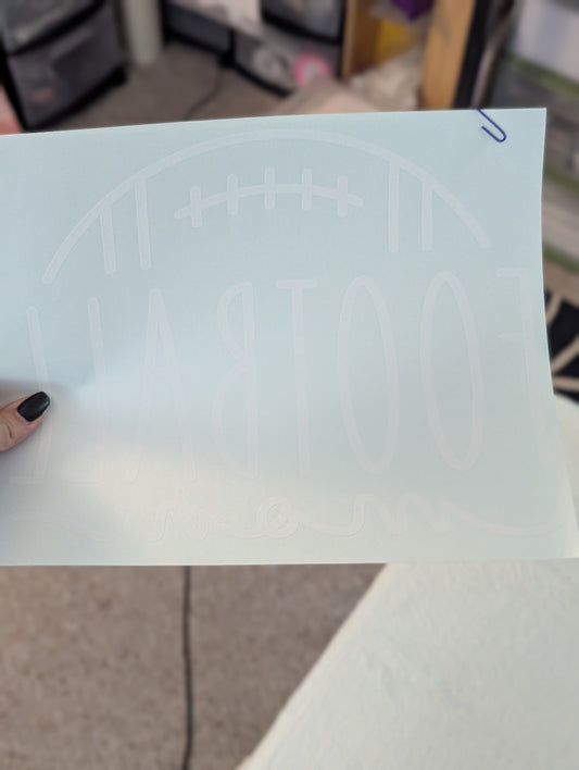 SCREENPRINT - FOOTBALL MOM