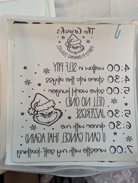 SCREENPRINT - GRINCHH TIMES W/ POCKET