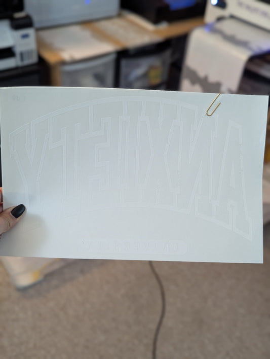 SCREENPRINT - ANXIETY