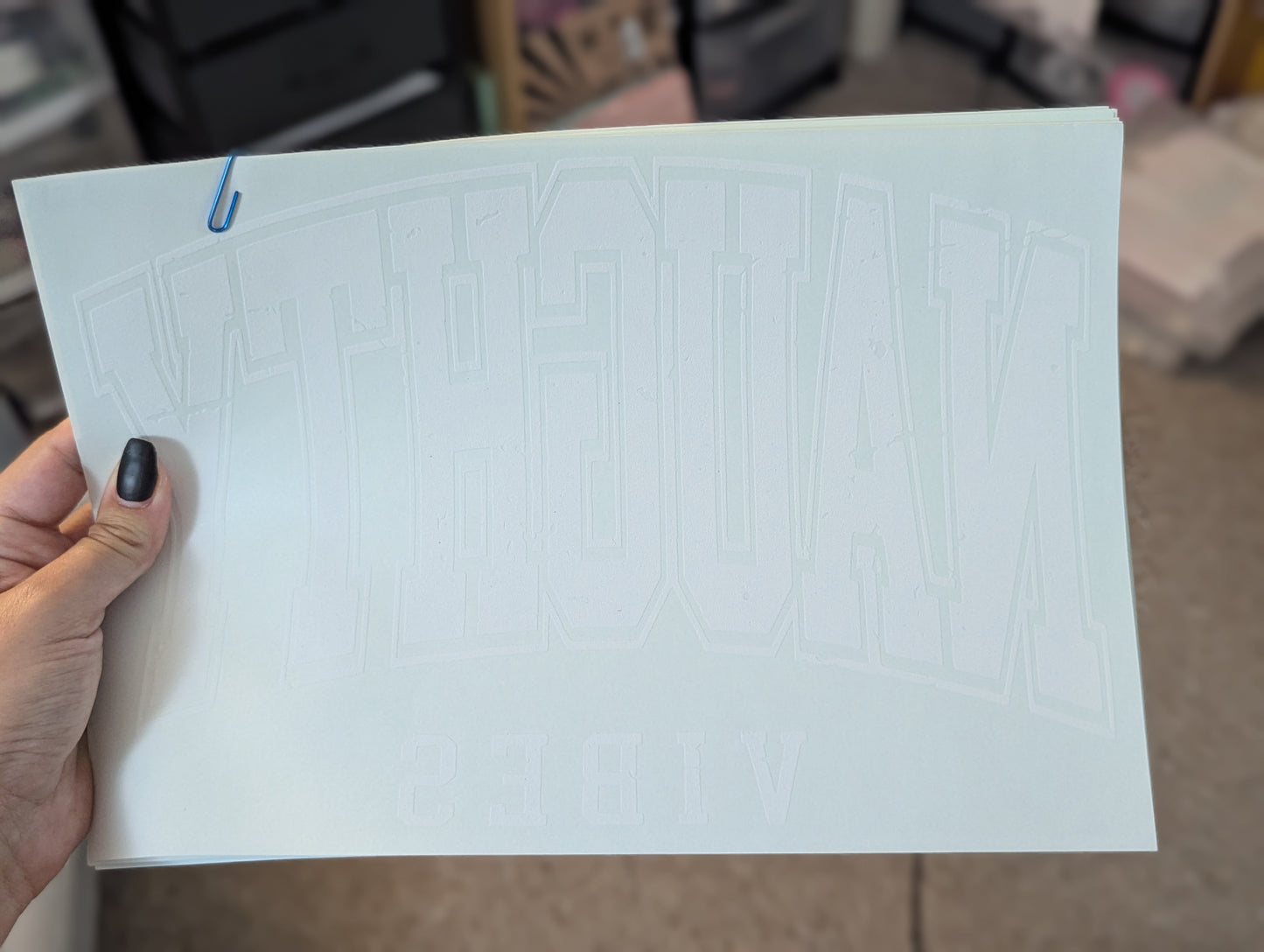 SCREENPRINT - NAUGHTY VIBES