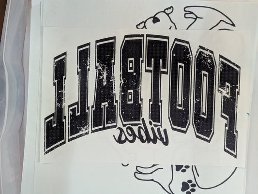 SCREENPRINT -  FOOTBALL VIBES