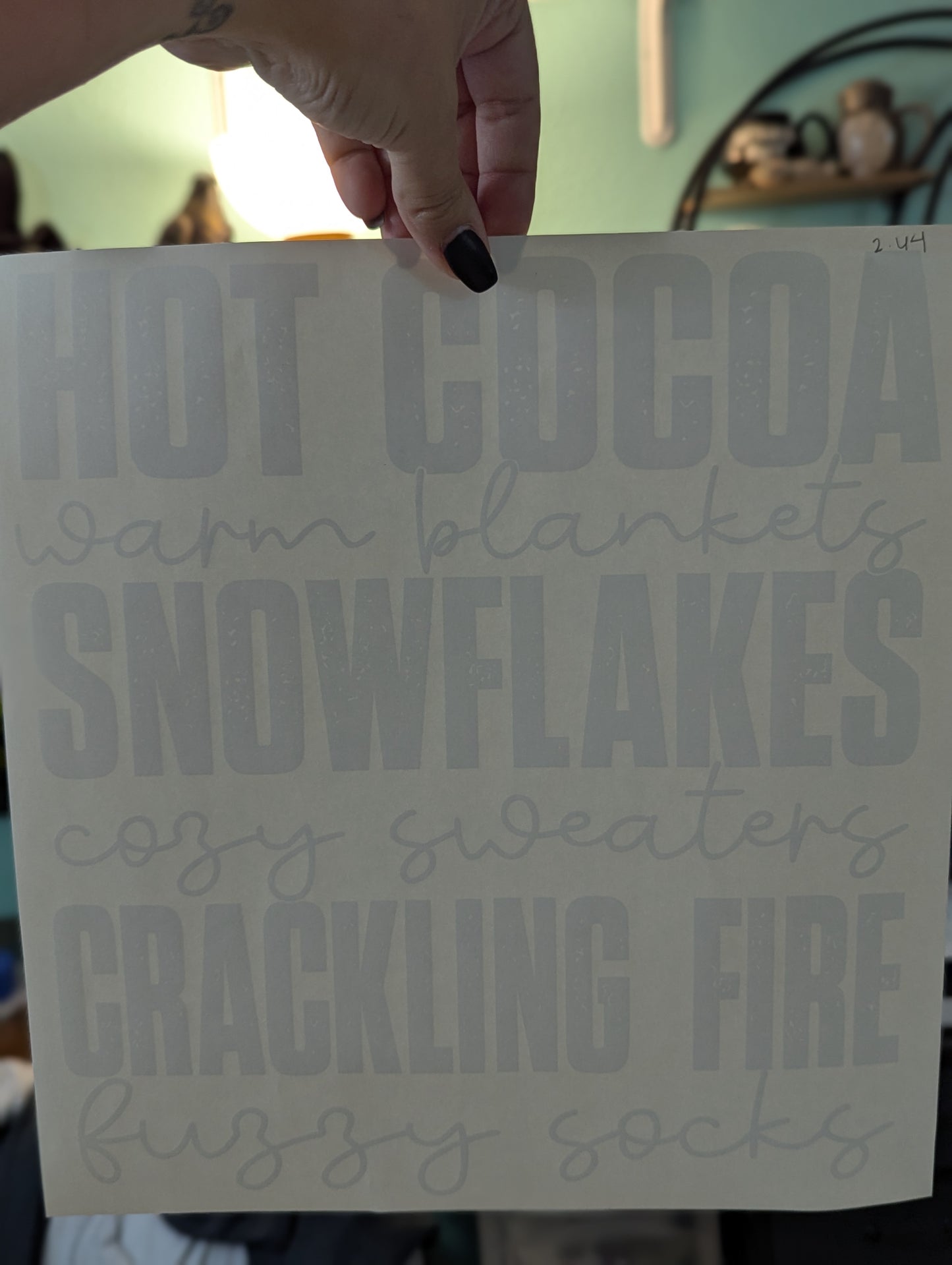 SCREENPRINT - HOT COCOA