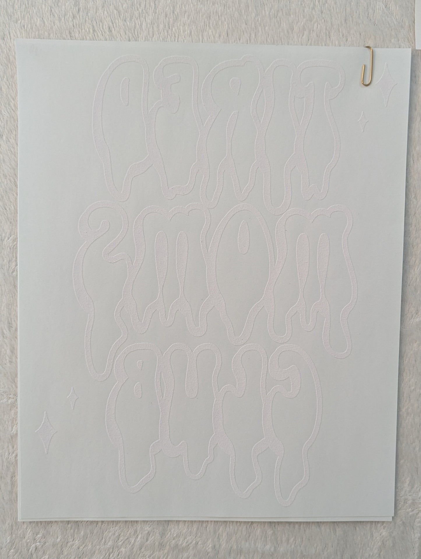 SCREENPRINT - TIRED MOMS CLUB